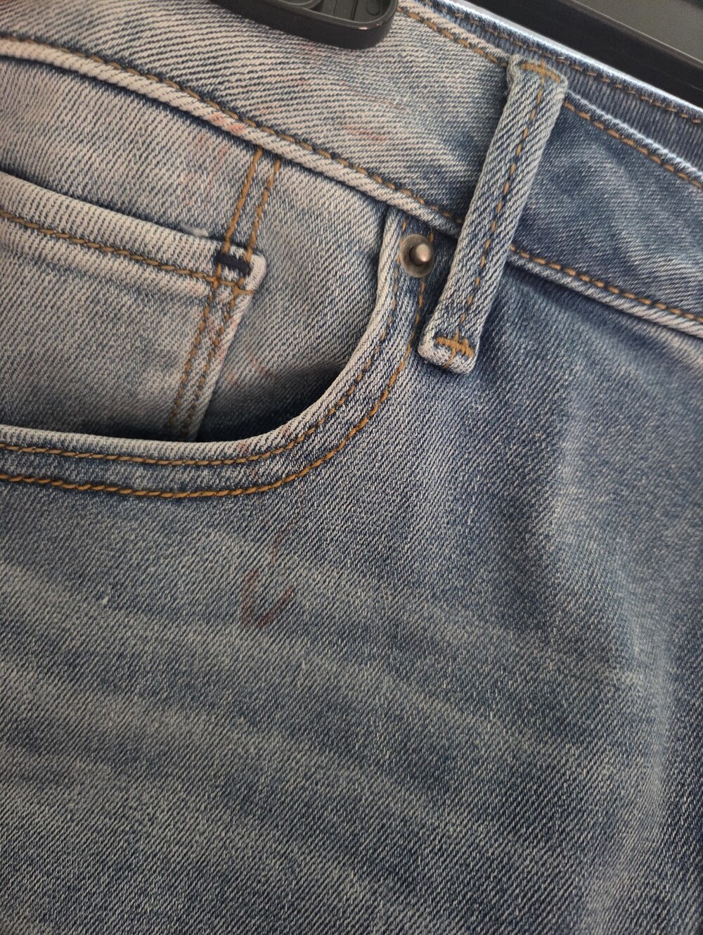 DRIFTWOOD Jackie Skinny-Leg Jeans Embroidered Side Panel Western Bohemian 28x28 - Picture 11 of 12